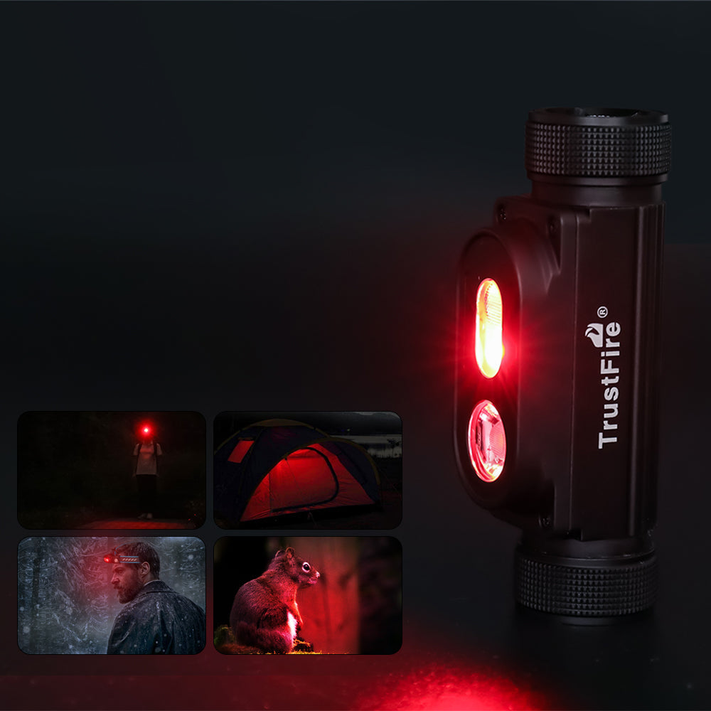 TrustFire H6R Rechargeable Headlamp1350 Lumens Rechargeable head mounted light outdoor hiking headlamp strong light super bright