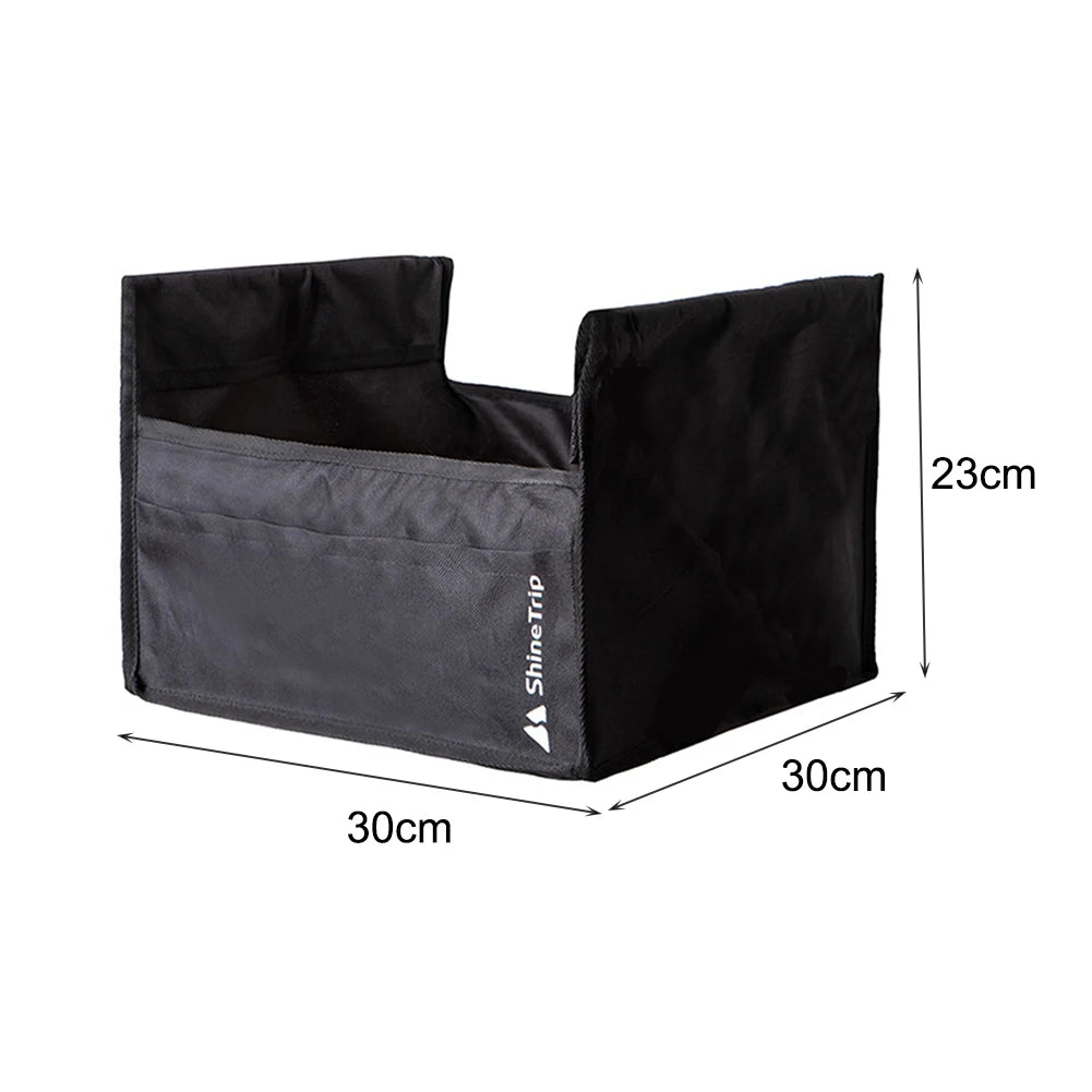 Outdoor Folding Table Sundry Storage Shelf Bag Waterproof Oxford Fabric Under Table Storage Bag For Camping Picnic Accessories