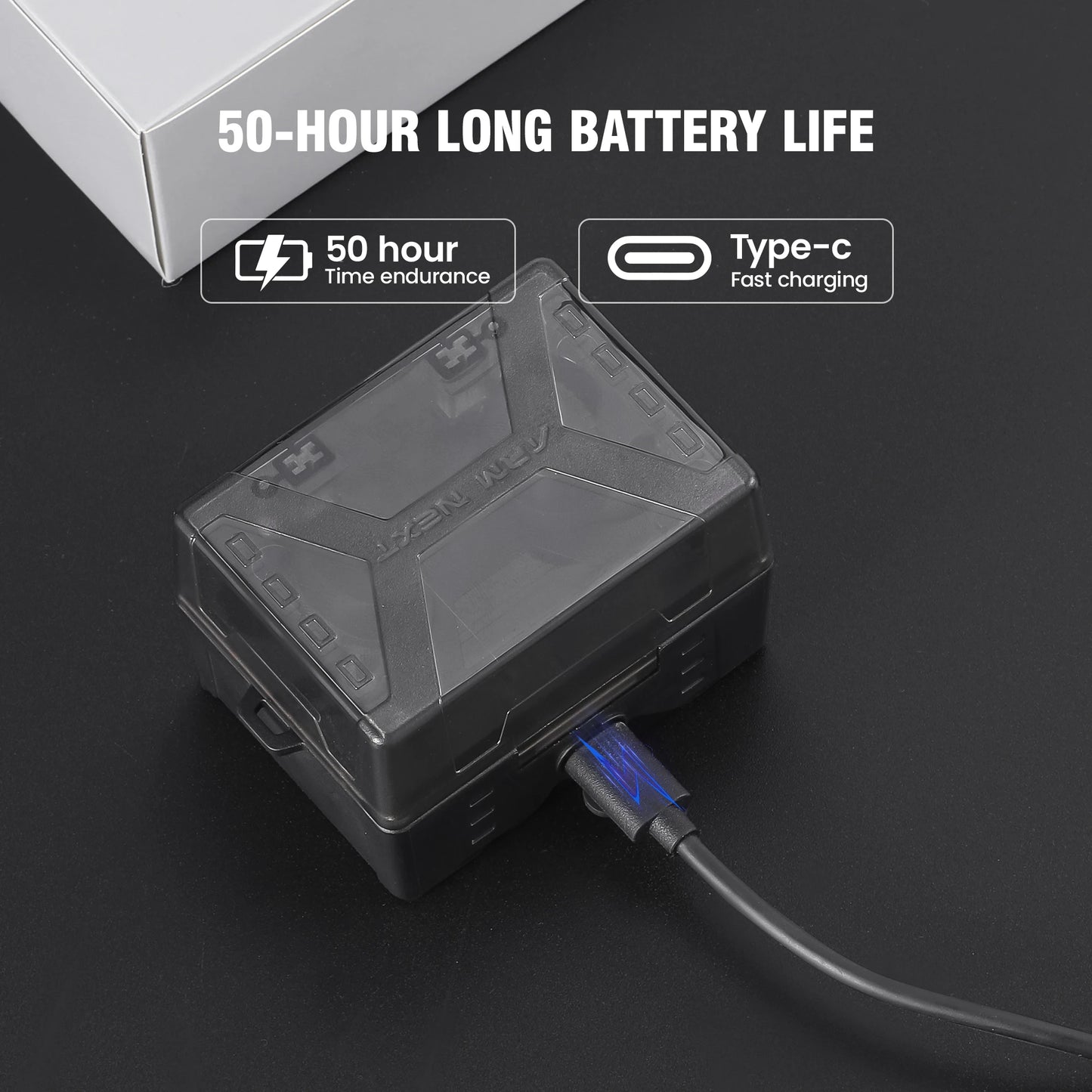 ARMNEXTShooting Earplugs ANC NRR27dBTactical Bluetooth Earbuds with Active Noise Cancelling for Hunting Military Ear Protection