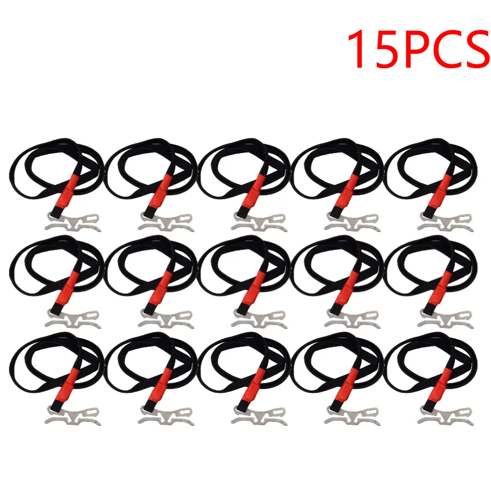 5-20PCS First Aid Elastic Ropes Fast Hemostasis EDC Tourniquet Tools Belt Survival Equipment Combat Application Outdoor EDC Gear